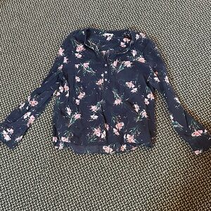Carve Designs Navy Floral Tunic